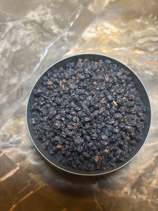 Dried Elderberry (Sambucus nigra)